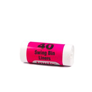 50 Litre JaniClean® Swing Bin Liners - Roll of 40